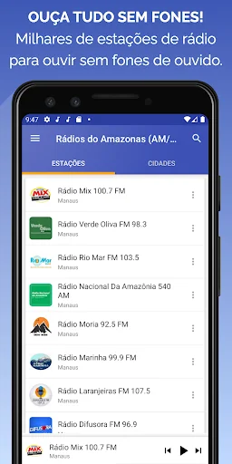 Rádios do Amazonas (AM/FM)