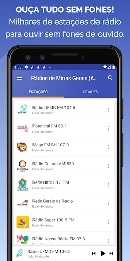 Rádios de Minas Gerais (AM/FM)