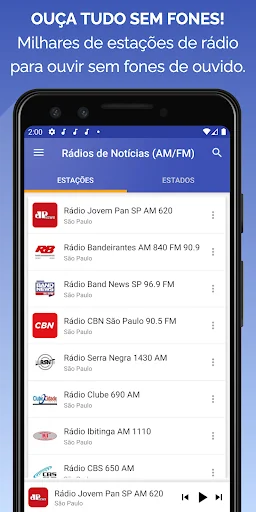 Rádios de Notícias (AM/FM)