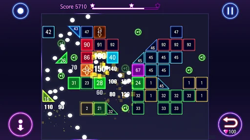 Bricks Breaker Hit - Glow Ball