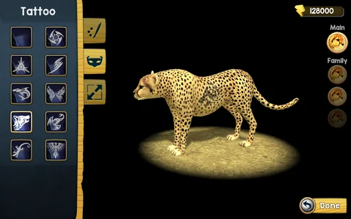 Wild Cheetah Sim 3D screenshot 3