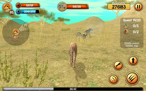 Wild Cheetah Sim 3D screenshot 4