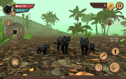 Wild Panther Sim 3D screenshot 4
