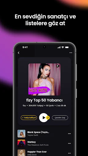 fizy - Music & Podcast screenshot 3