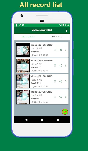 Video call recorder - record v screenshot 2