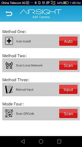 X10 Airsight Camera App screenshot 1