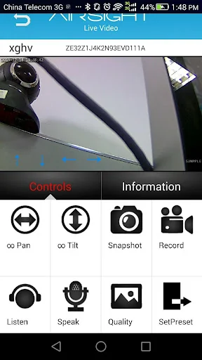 X10 Airsight Camera App screenshot 2