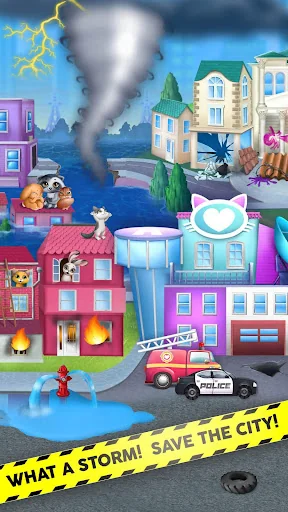 Kitty Meow Meow City Heroes screenshot 2