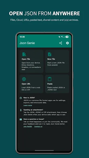 Json Genie: JSON Viewer/Editor screenshot 1