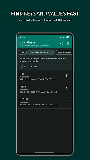 Json Genie: JSON Viewer/Editor screenshot 3