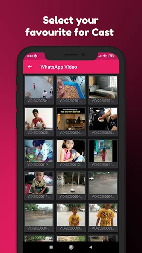 Cast to Samsung TV screenshot 3