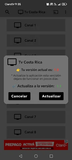 Tv Costa Rica screenshot 2
