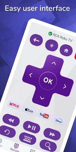Remote For RCA - Roku TV