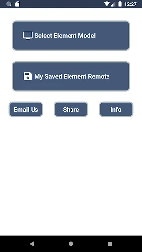 Element TV Remote