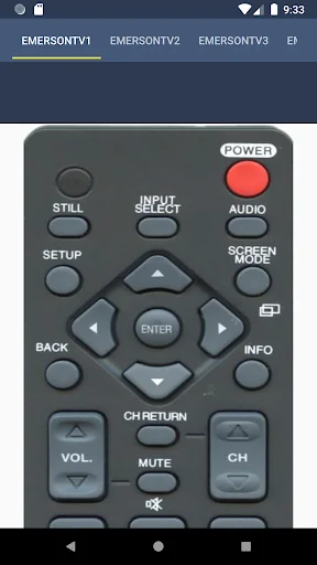 Emerson TV Remote screenshot 2