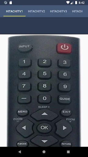 Hitachi TV Remote screenshot 2