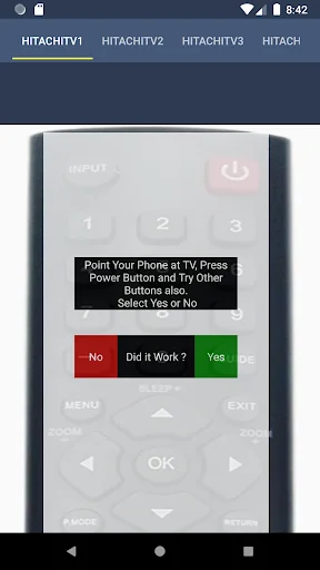 Hitachi TV Remote screenshot 4