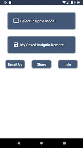 Insignia TV Remote screenshot 1