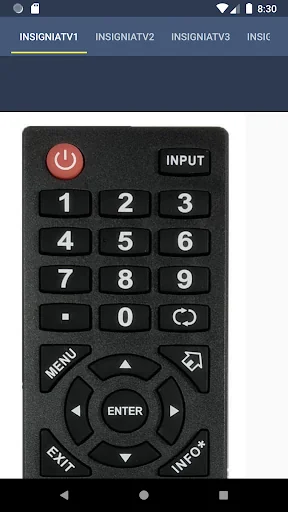 Insignia TV Remote screenshot 2