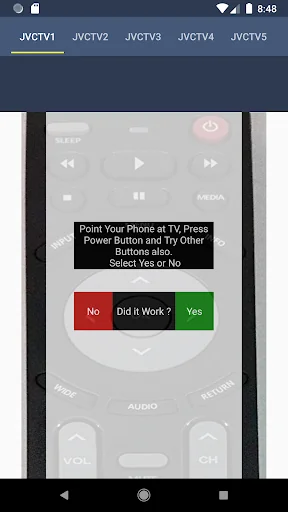 JVC TV Remote screenshot 4