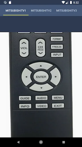 Mitsubishi TV Remote screenshot 4