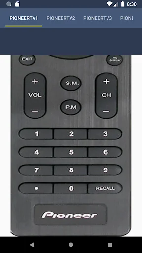 Pioneer TV Remote screenshot 3