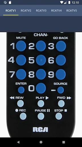 RCA TV Remote screenshot 3