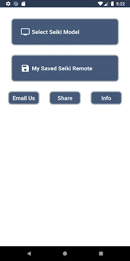 Seiki TV Remote Control screenshot 1