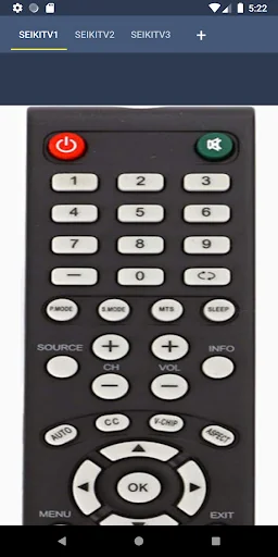 Seiki TV Remote Control screenshot 2