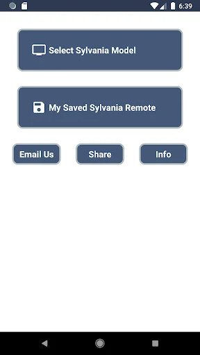 Sylvania TV Remote screenshot 1