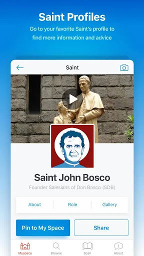 Online with Saints screenshot 2