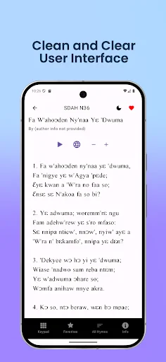 Twi SDA Hymnal with Audio screenshot 2