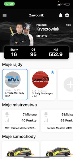 Rally Control App