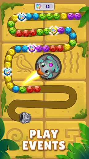 Marble Shooter: Viola's Quest screenshot 2