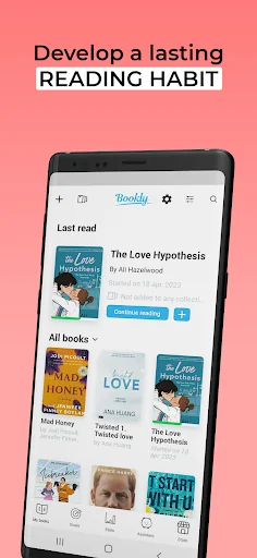 Bookly - Book Tracker Library