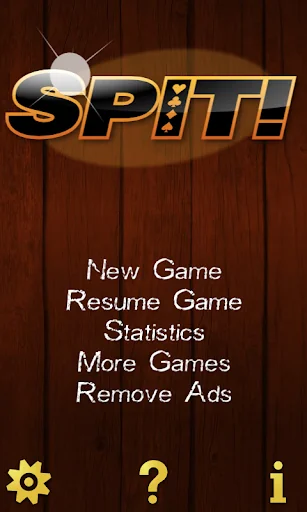 Spit !  Speed ! Card Game screenshot 1