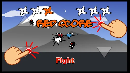 Jumping Ninja Party 2 Player screenshot 2