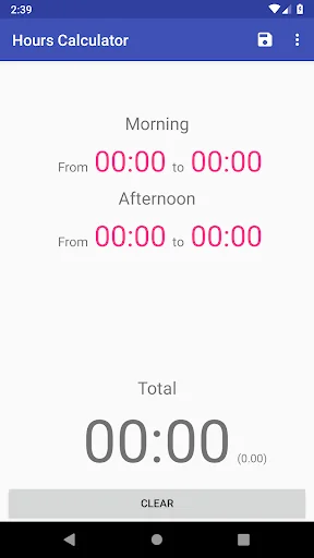 Hours Calculator