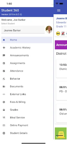 Tyler SIS Student 360 screenshot 1