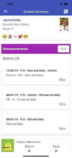 Tyler SIS Student 360 screenshot 3
