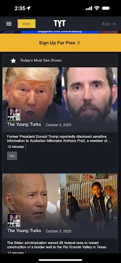 TYT - Home of Progressives screenshot 2