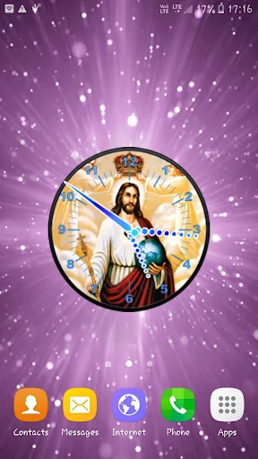 Lord Jesus Clock LiveWallpaper