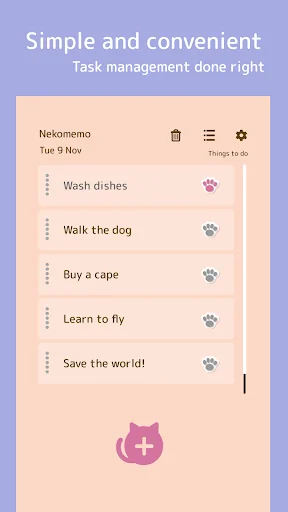 Nekomemo - Tasks & To-Dos