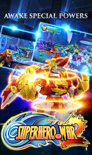 Robot War: Superhero Fight screenshot 2