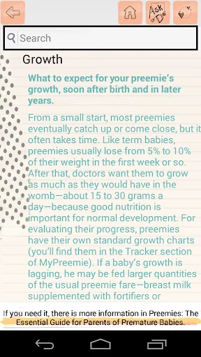 MyPreemie app screenshot 4