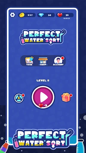 Perfect Water Sort screenshot 2