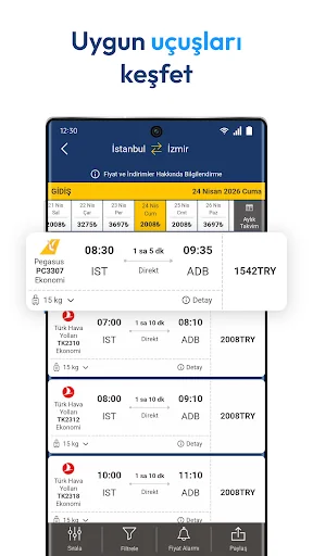 Ucuzabilet - Flight Tickets screenshot 2