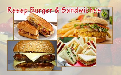 Resep Burger & Resep Sandwich