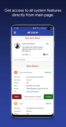 Udimi – Buy Solo Ads screenshot 1