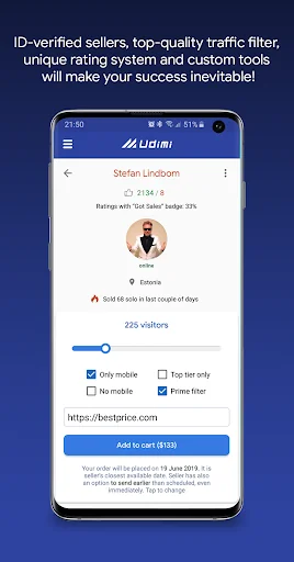 Udimi – Buy Solo Ads screenshot 3
